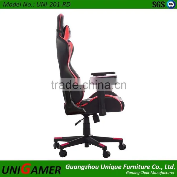 Sythetic Leather Swivel Sports Chair /Gaming Racing Office Chair photo-3