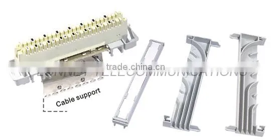 Disconnection module with cable support