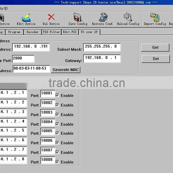 ts ip Udp Asi Gateway (DVB-S/S2+ASI+IP+2*CI In,AV+HDM I+SDI(1080i/720p/576i)+YPbPr+IP+ASI Out) photo-5