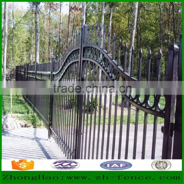 Factory Directly Sale High Quality Powder Coated Tubaler Zinc Steel Barrier Wall photo-6