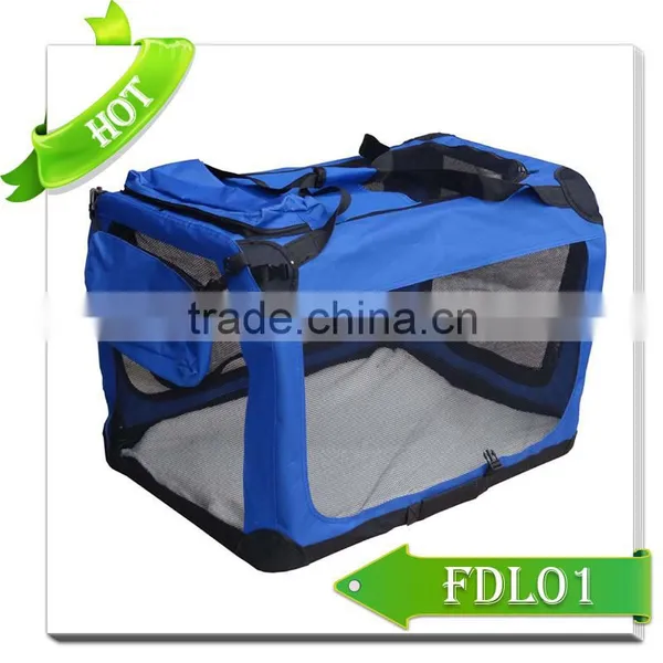 Luxury Fabric Pet Crate Dog Bag Carrier photo-6
