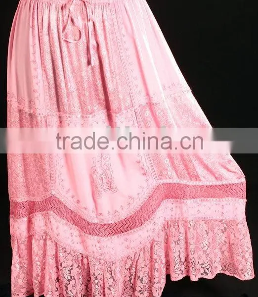 Princess Vintage Gypsy Long Ladies Skirt