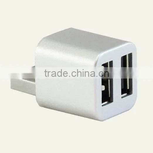 Cute USB Mini 2-Port USB 2.0 Hub Splitter photo-4