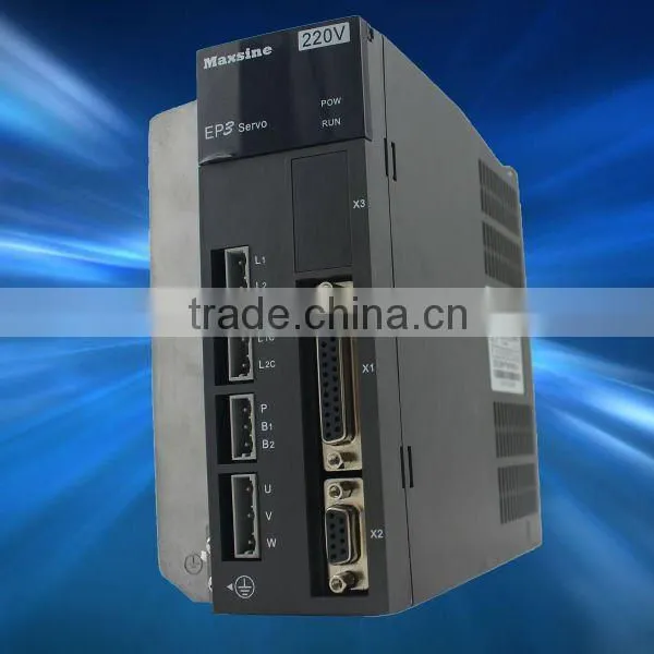 Maxsine 3000rpm 600w Servo Motor and Servo Driver