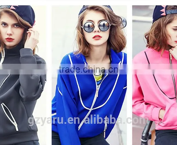 Latest Design Western Fahsionable Ladies Short Coat Custom Baseball Jersey for Women Korean Style Casual Jackets for Teen Girls photo-6