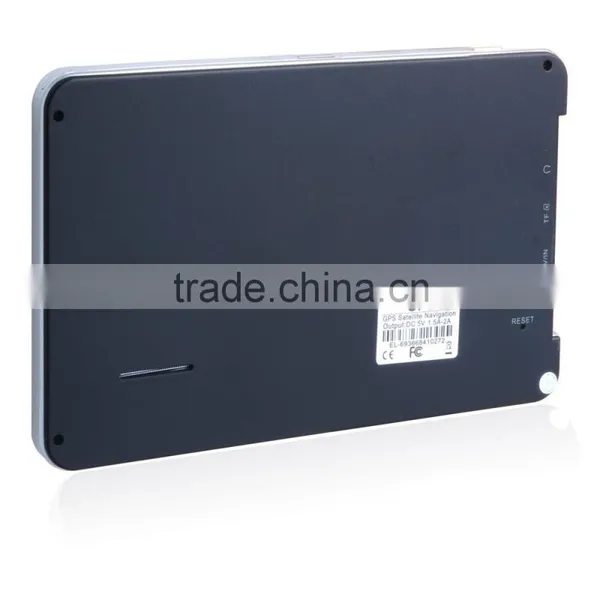 HD 800*480 BT&AV IN 8GB DDR 128M Load Free Newest 3D Map 7inch GPS Navigator photo-6