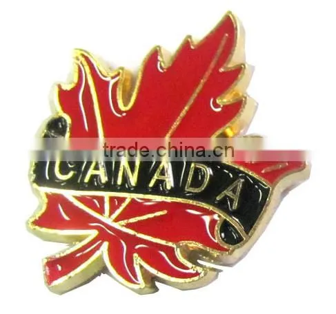 Canada Tourist Souvenirs Item Custom Metal Cufflinks for Tourist