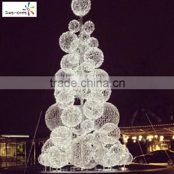 New Design Holiday Time Artificial Trees With Ball in Different Size With High Quality Make Ball Tree Nice Christmas Wire Tree photo-5