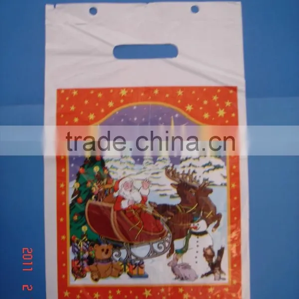 Plastic Die Cut Handle Shopping Bag