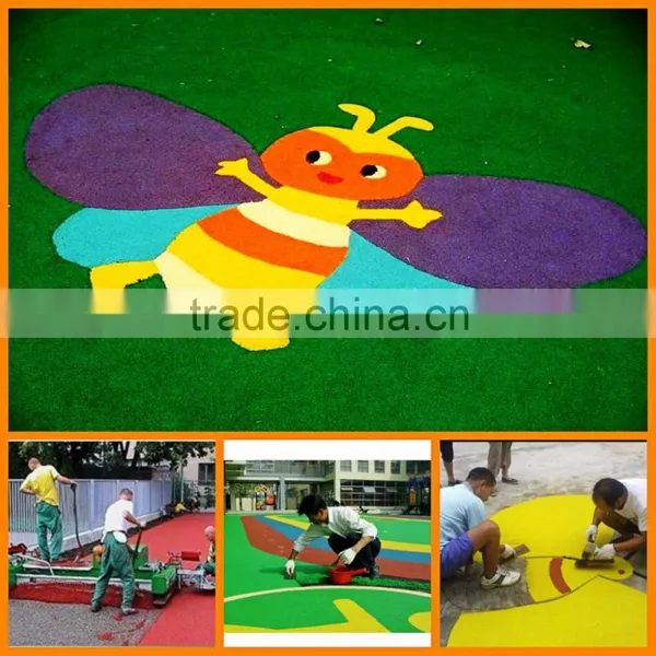 Compond Epdm Rubber Track, Cheap Artificial Turf ,EPDM Rubber and Plastic FN-14035485 photo-4