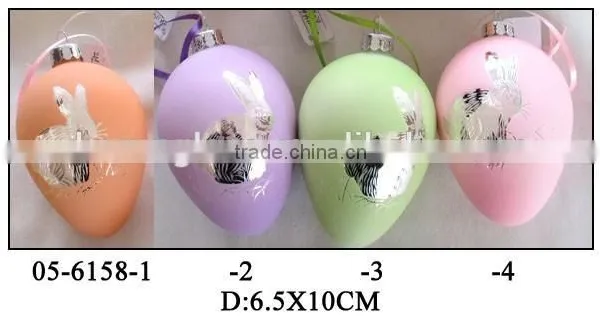 (05-6158)beautiful Glass Eggs Decorations for Easter Gift photo-2