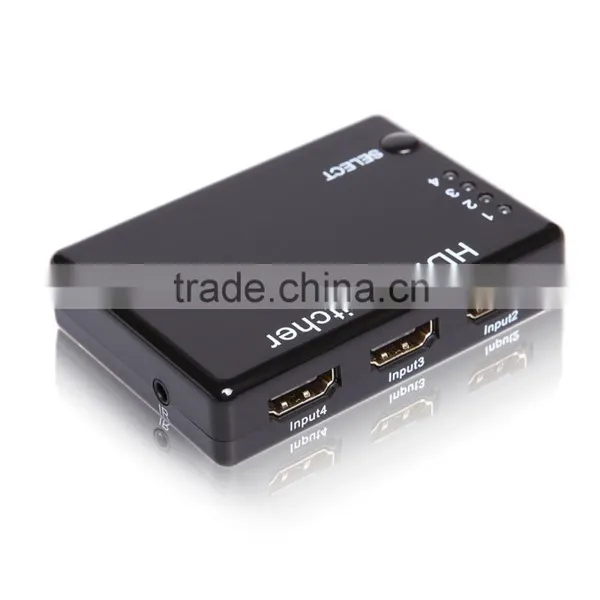 4x1hdmi Switcher 4 Out 1 in Switch Remote Control Support 1080P/3D photo-3