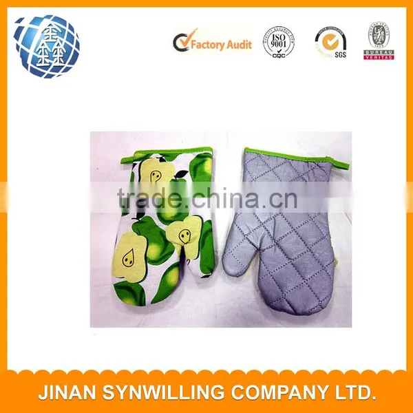 Promotional Oven Gloves Gifts Logo Printed Oven Mitts Fruit Printed photo-4