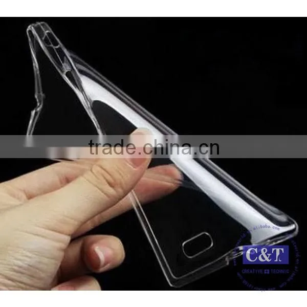 C&T New Arrival Clear TPU Cover for Huawei Ascend G620s Back Cover photo-4