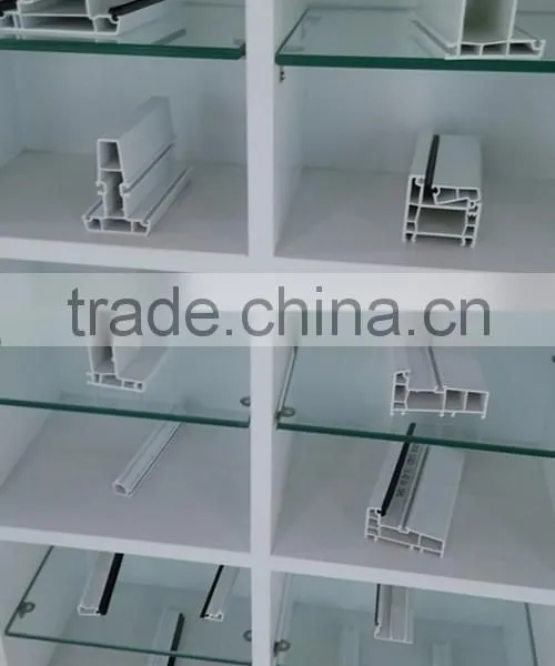 UPVC Window Profile 60MM Casement Window Series(curved Edge) photo-3