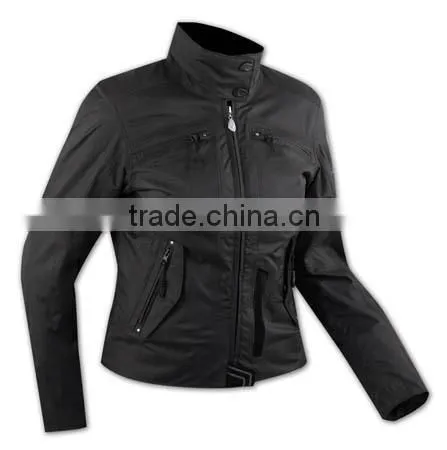 Black And Pink Color Womens Jacket photo-5