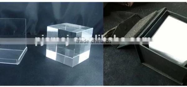 Crystal Cube Photo Frame for Gift & Home Decoration photo-3