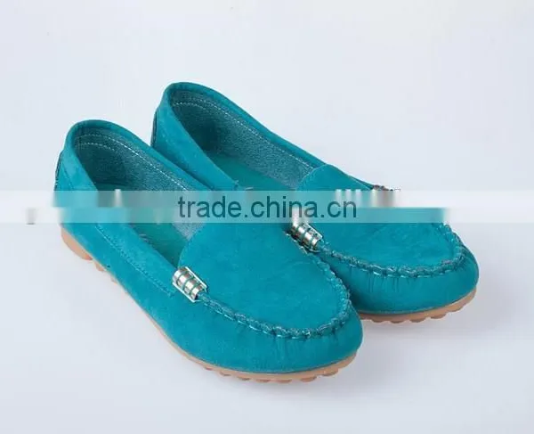2015 Spring&Autumn Casual Women Flat Shoes Metal Buckle Shoes Stylish Leisure Solid Color Synthetic Pu Free Shipping Shoes photo-3