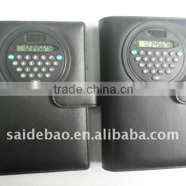 Diary Notebook With Calculator Organizer
