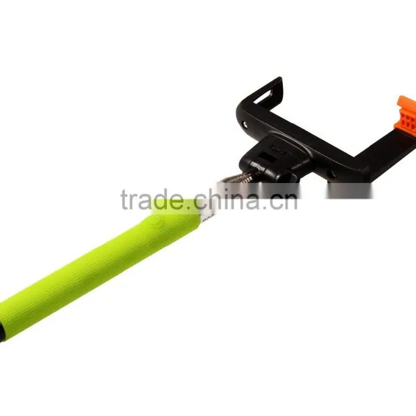 Multifunction New Top Quality Cable Take Pole Selfie Stick photo-3