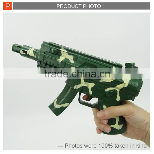 Cool Infrared Battery Operated Air Soft Military Laser Sound Gun Toy photo-3