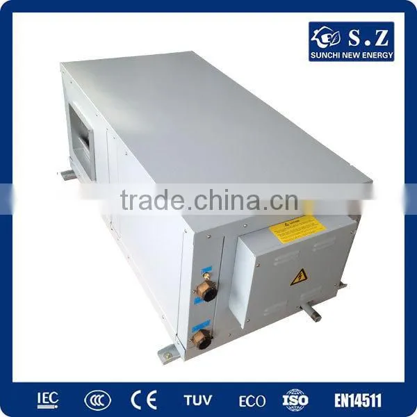 Running -40C Cold Winter Ground Water to Room Air Duct 5kw,8kw,12kw,18kw Geothermal Source Collector