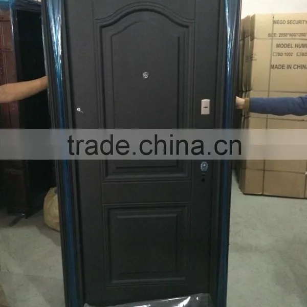Used Metal Exterior Steel Security Door Apartment Exterior Door photo-2
