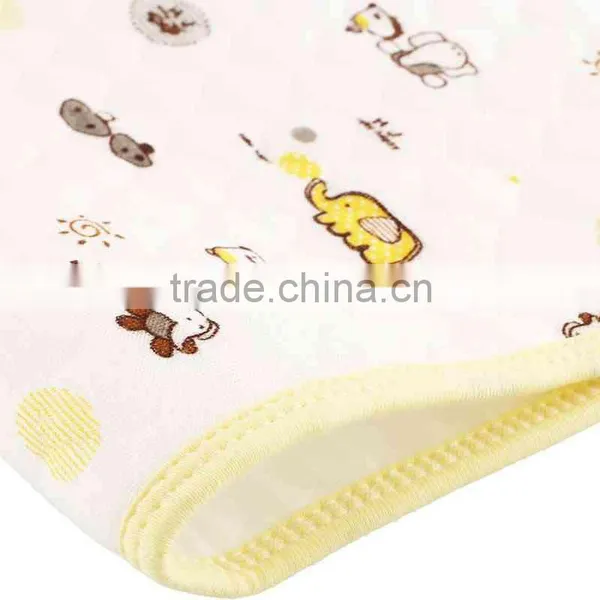 Portable Bamboo Waterproof Infant Contoured Changing Pad photo-4