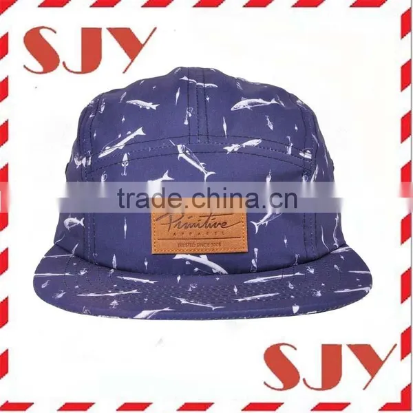 Dye Sublimation Wholesale Blank Custom 5 Panel Cap photo-4