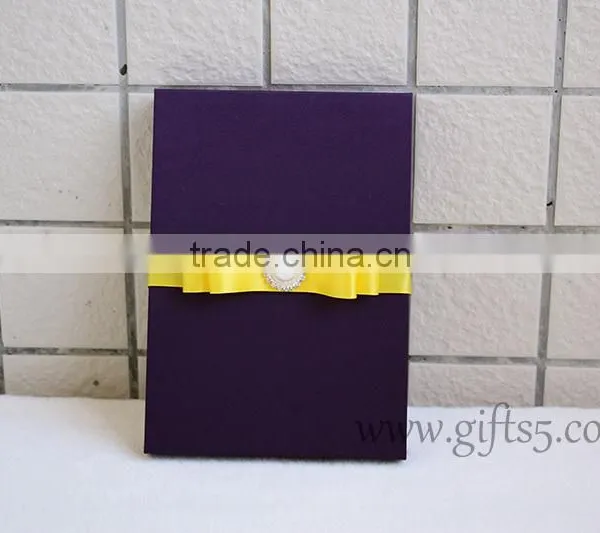 Wedding Invitation Decorative Silk Gift Boxes Made in China photo-6