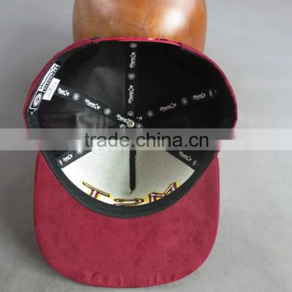 Customer High Quality 5- Panel Snapback Hat With 3D Embroidered Patch photo-5