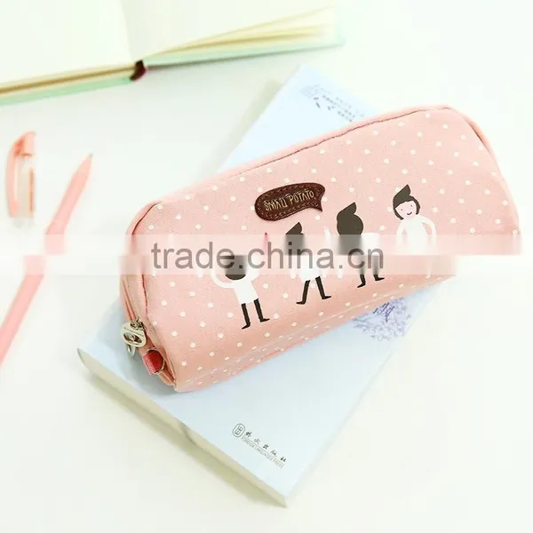 Clear Cute Custom Fashion Pattern Unbranded School Zipper Pencil Case photo-2