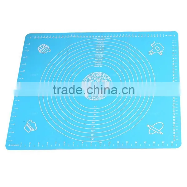 EC057AM Non-stick Silicone Work Rolling Baking Mat, Silicone Pastry Mat With Measurements photo-3