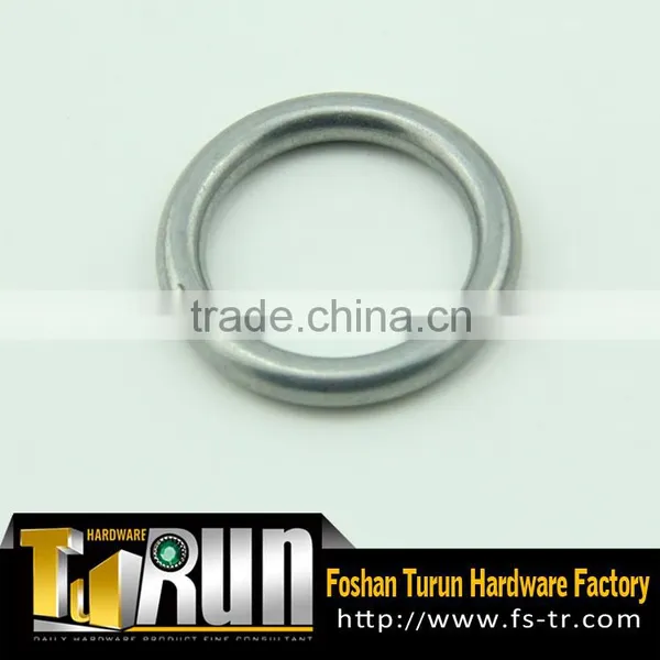 Wholesale Custom Metal Hook Silver Ring photo-2