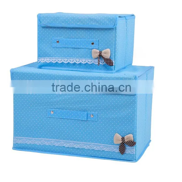 CL0044 2016 Pink Color New Modern Style Clothes Storage Container With Oxford Material photo-6