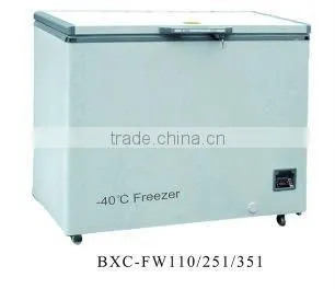 Low Temperature Freezer/lab medical freezer/horizontal freezer