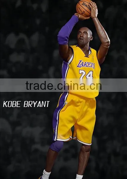 Celebrity Pvc Retired Kobe Bryant Action Figure 24 Laker Figurines photo-4