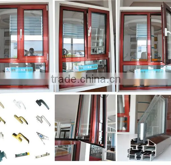 European Standard Powder Coating Double Glazing Aluminium Casement Window photo-2