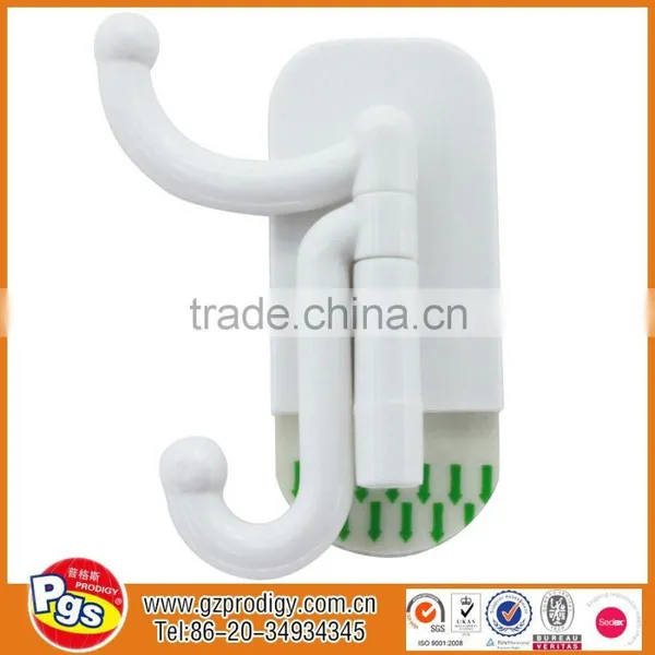 Self Adhesive Small Clear Hanging Plastic Hooks photo-4