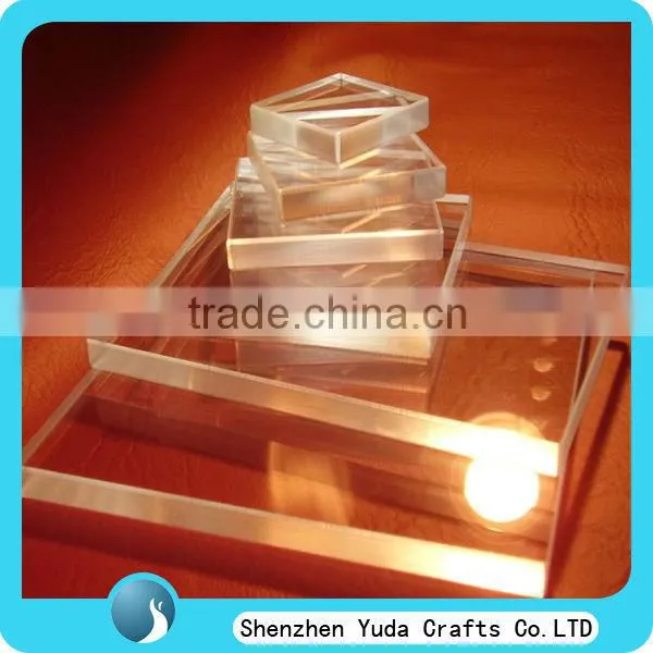 acrylic brick,plexiglass transparent block,cube block