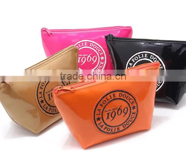 2015 New Design Promotional Silk Screen Small Clear PVC Cosmetic Bag photo-2