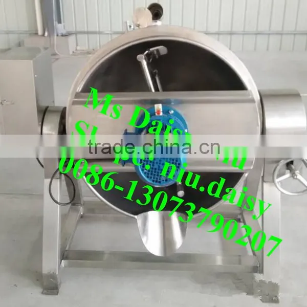 Steam Cooking Kettle With Agitator/double Jacketed Steam Kettles/jacketed Kettle Mixer photo-4