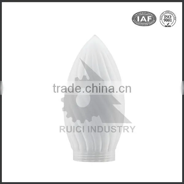 High Quality Hot Sale Glass Candle Led Bulb Cover photo-2