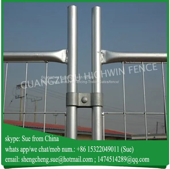 2.1m x 2.4m Width Galvanized Temporary Removable Construction Fence photo-2