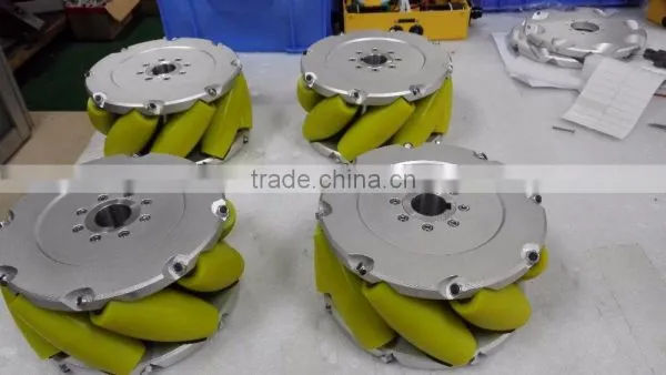 NM127A 360 Degree Omniwheel 127mm 5 Inch Industrial Heavy Duty HD Mecanum Wheel photo-2