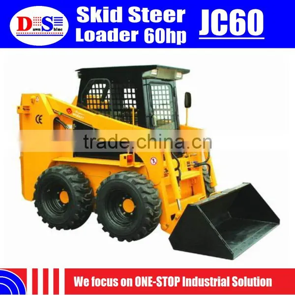 850kg Hot Sale Small Skid Steer Loader 60hp JC60 Skid Steer Attachments photo-4