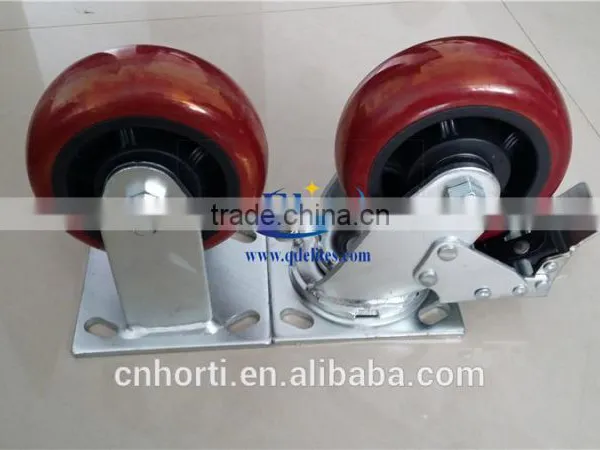 Trolley Caster Wheel/ Caster for Danish Cart/5" Nylon photo-5