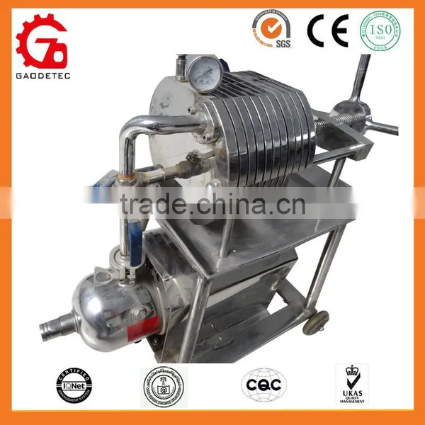 Hot Sale Stainless Small Fruit Filter Press Used in Japan photo-2