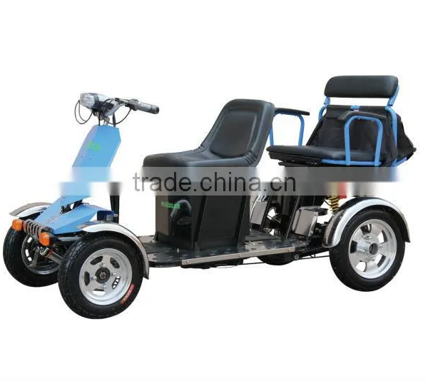 four wheels electric motor vehicle