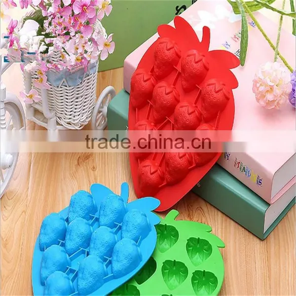 Sweetly Strawberry Silicone Ice Tray 100 Food Grade Silicone Ice Tray and Cakemold photo-4